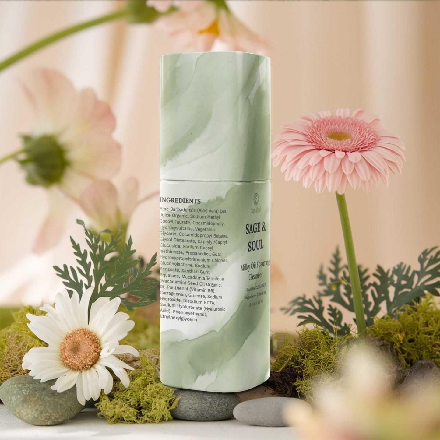 Milky Oil Foaming Cleanser