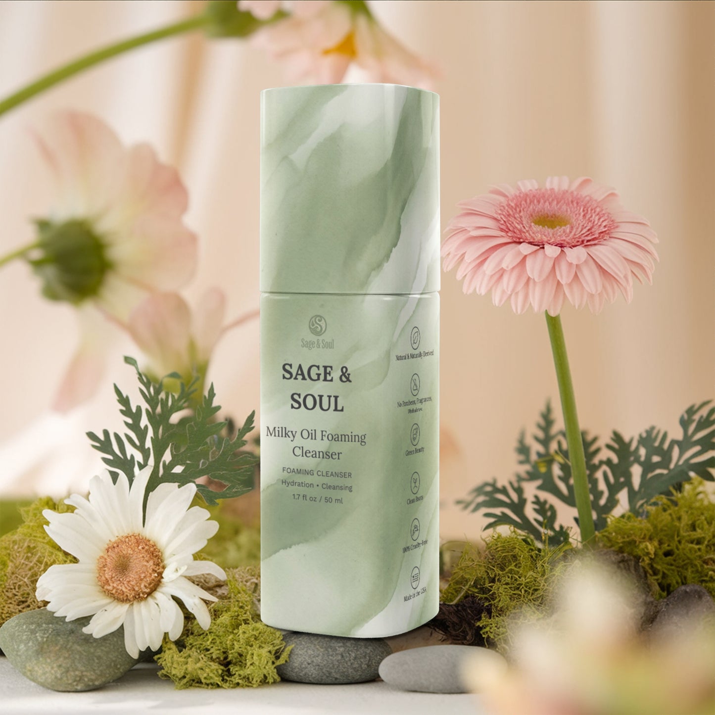 Milky Oil Foaming Cleanser