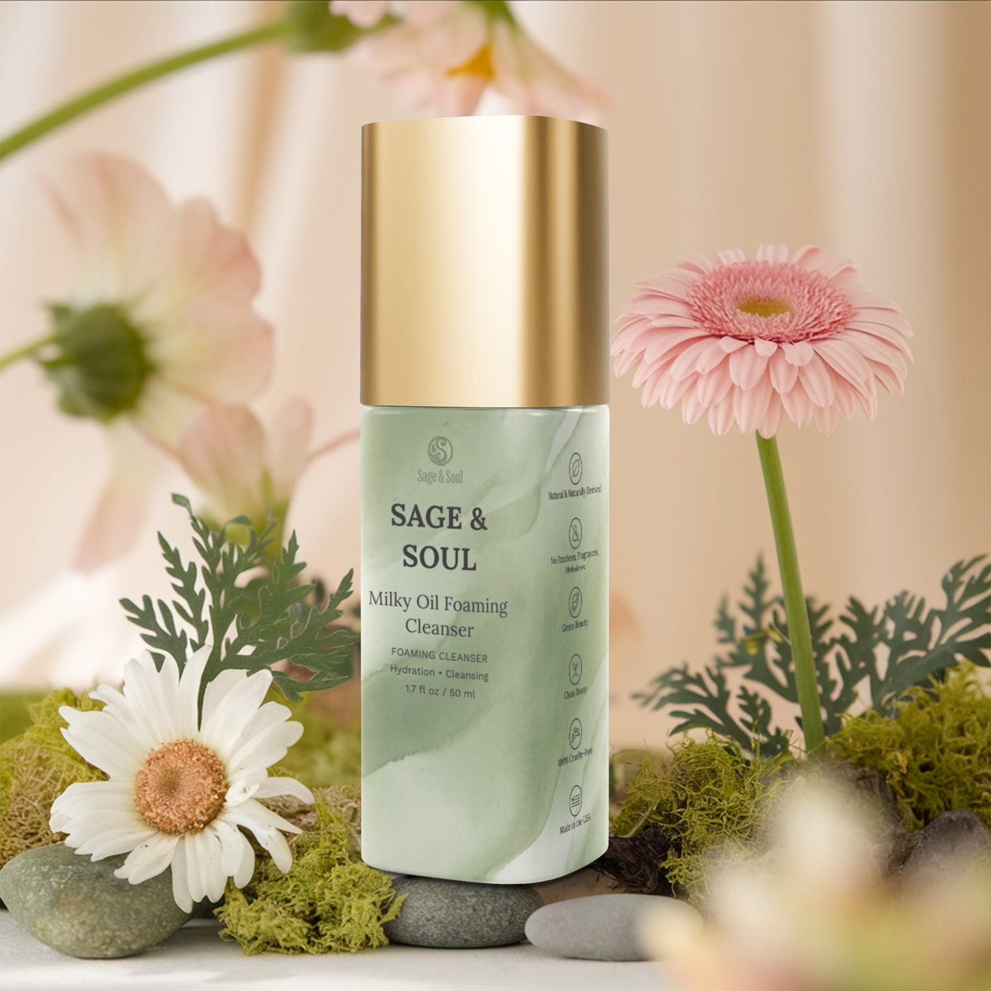 Milky Oil Foaming Cleanser