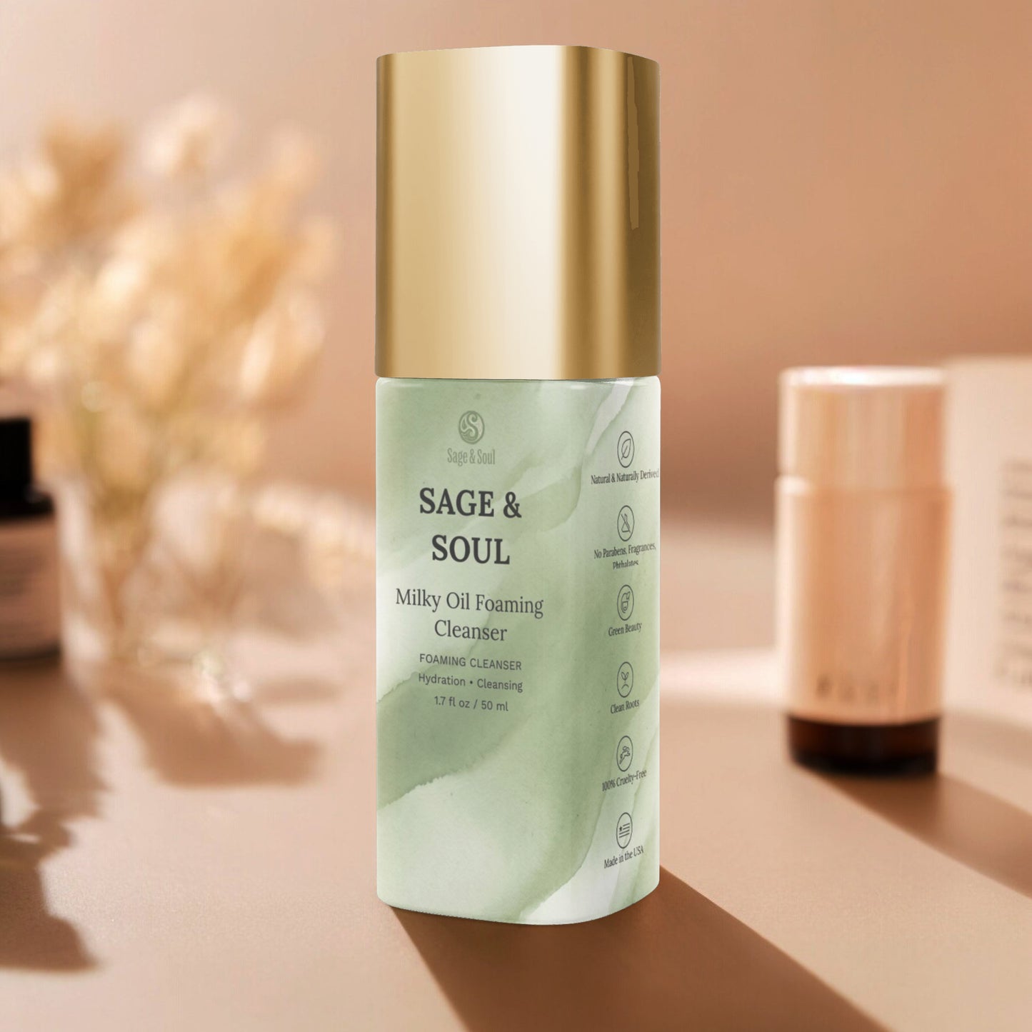 Milky Oil Foaming Cleanser